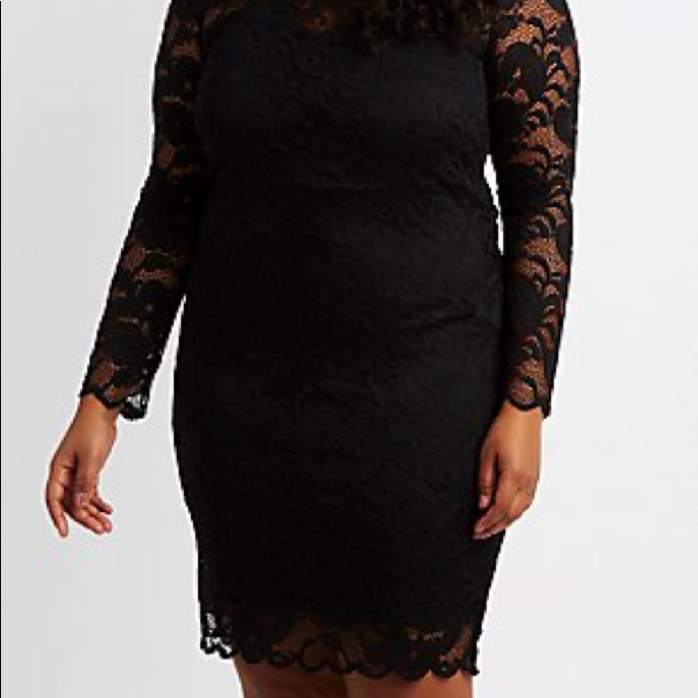 Black Lace Dress